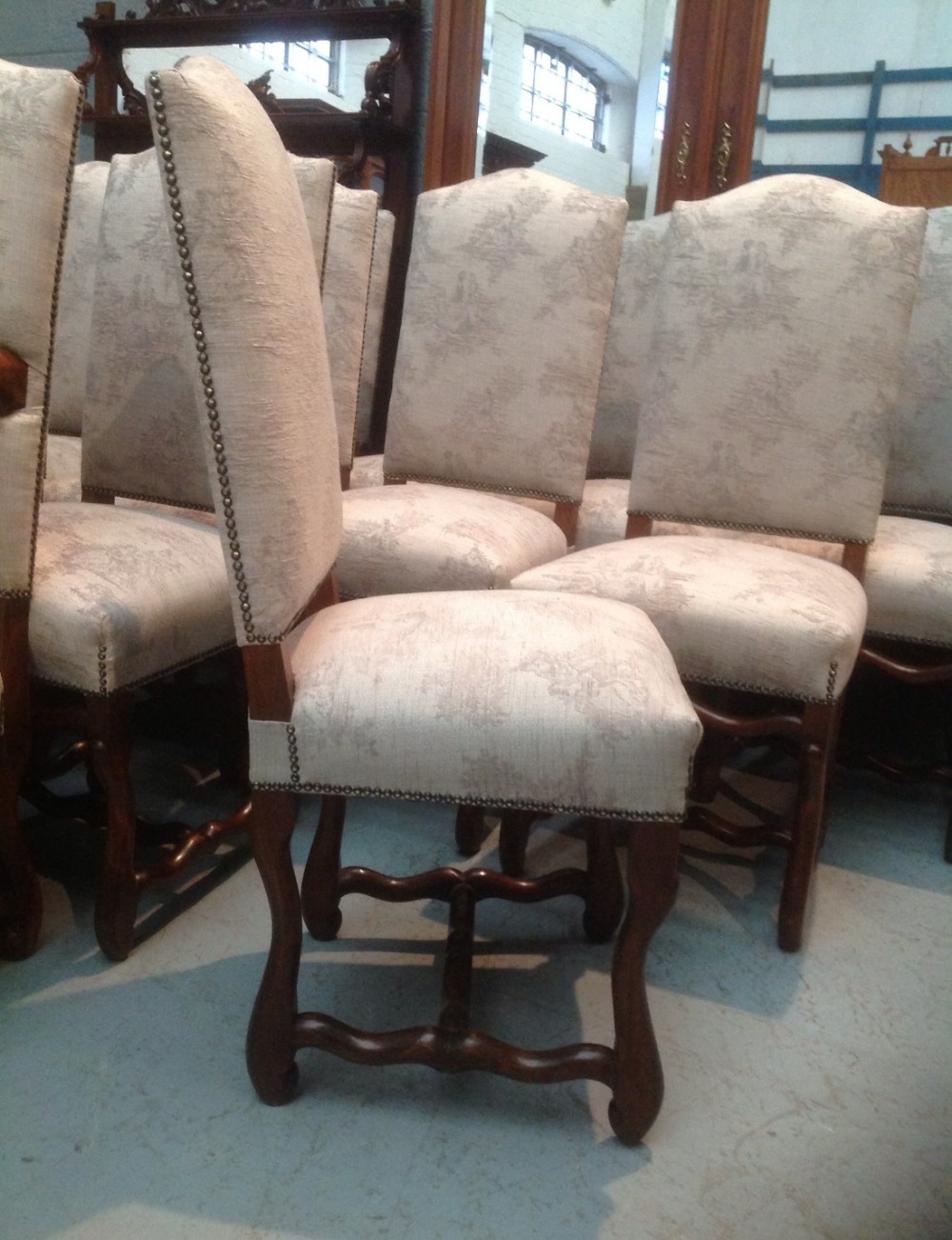 SET OF 20 FRENCH DINING CHAIRS View IV