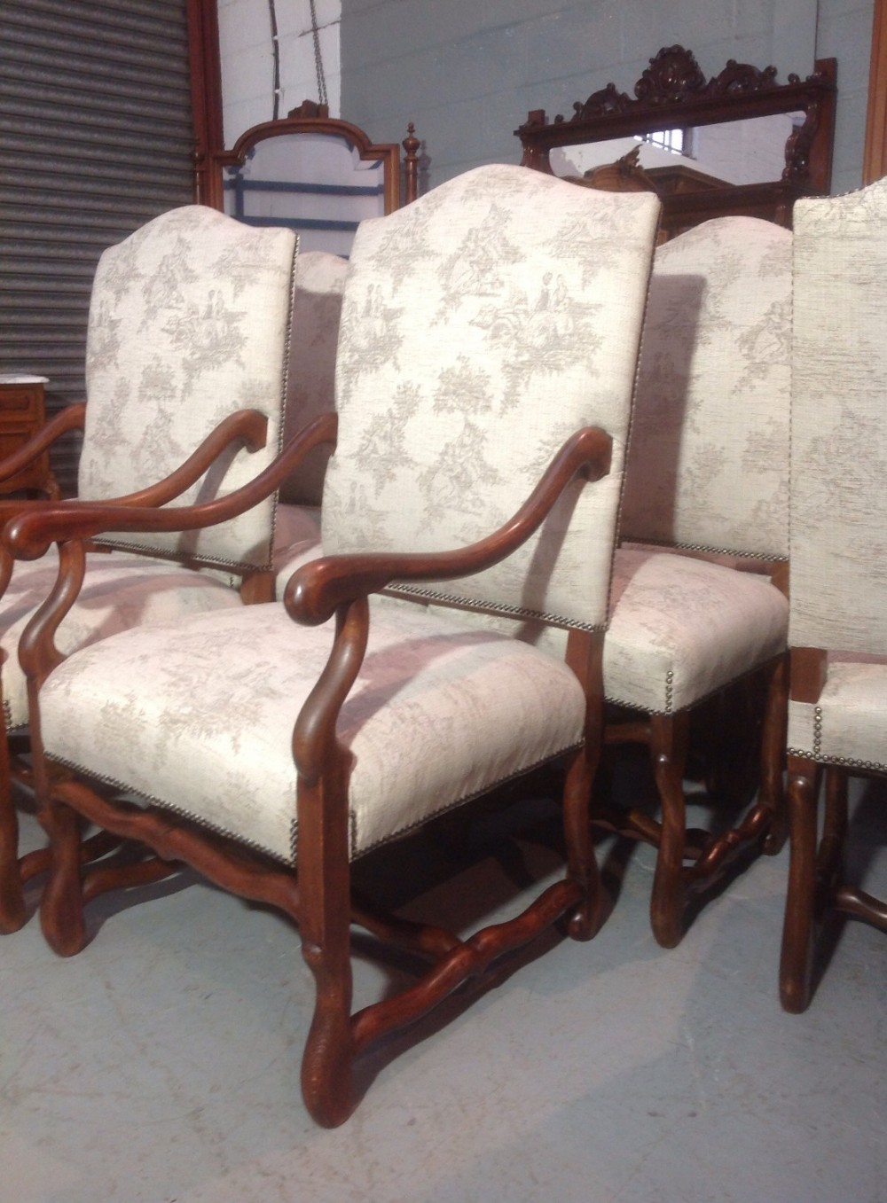SET OF 20 FRENCH DINING CHAIRS View VI