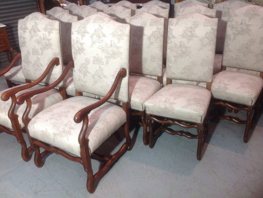 SET OF 20 FRENCH DINING CHAIRS View XI