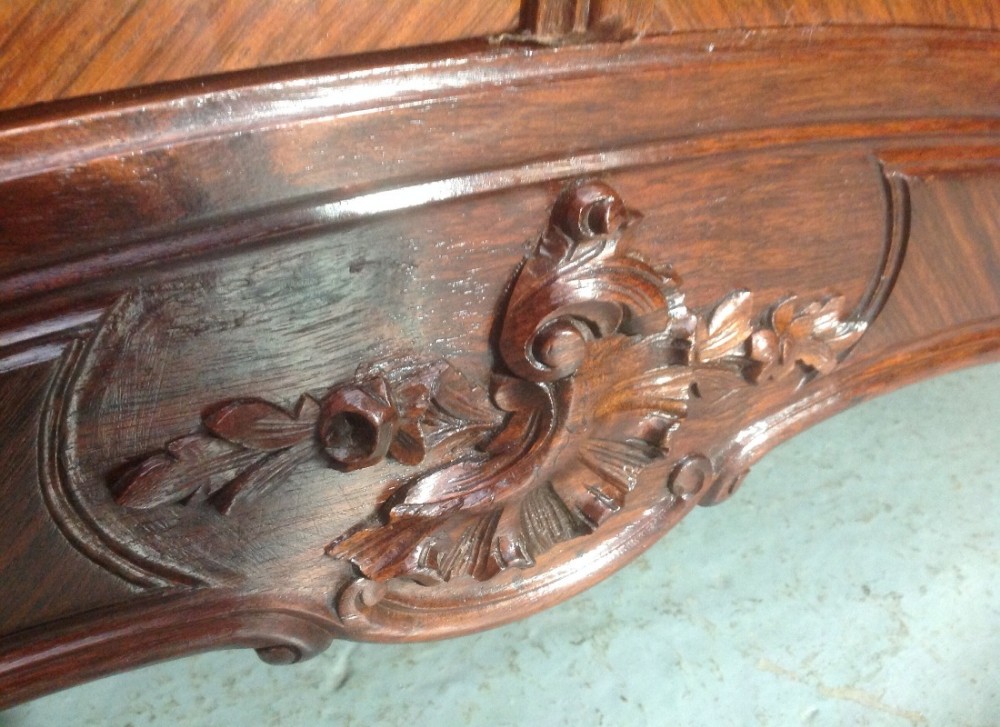 FRENCH ROSEWOOD ARMOIRE  View IX