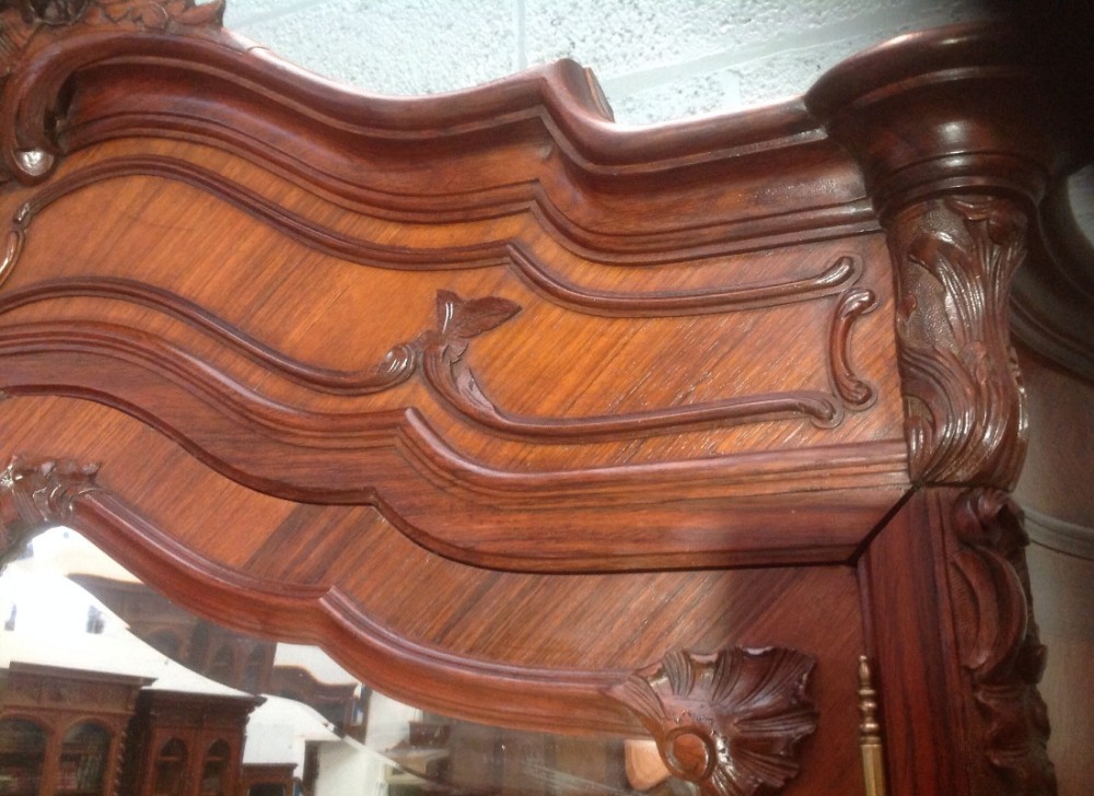 FRENCH ROSEWOOD ARMOIRE  View XII