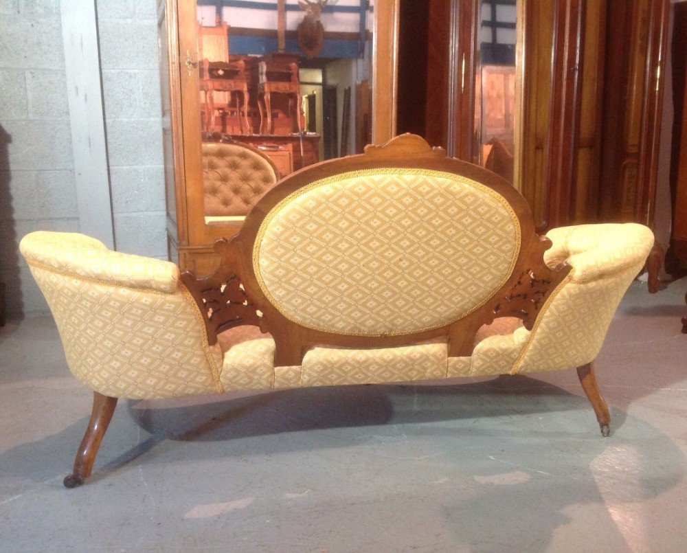 VICTORIAN MAHOGANY SOFA View VII