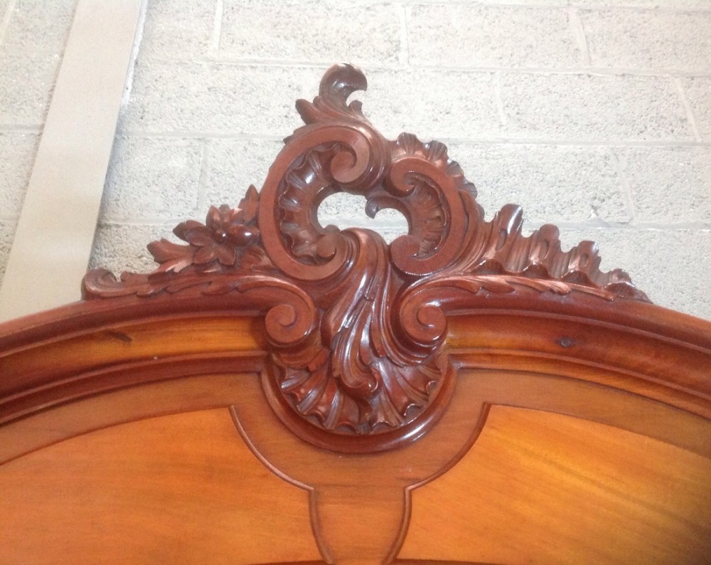 FRENCH MAHOGANY ARMOIRE View III
