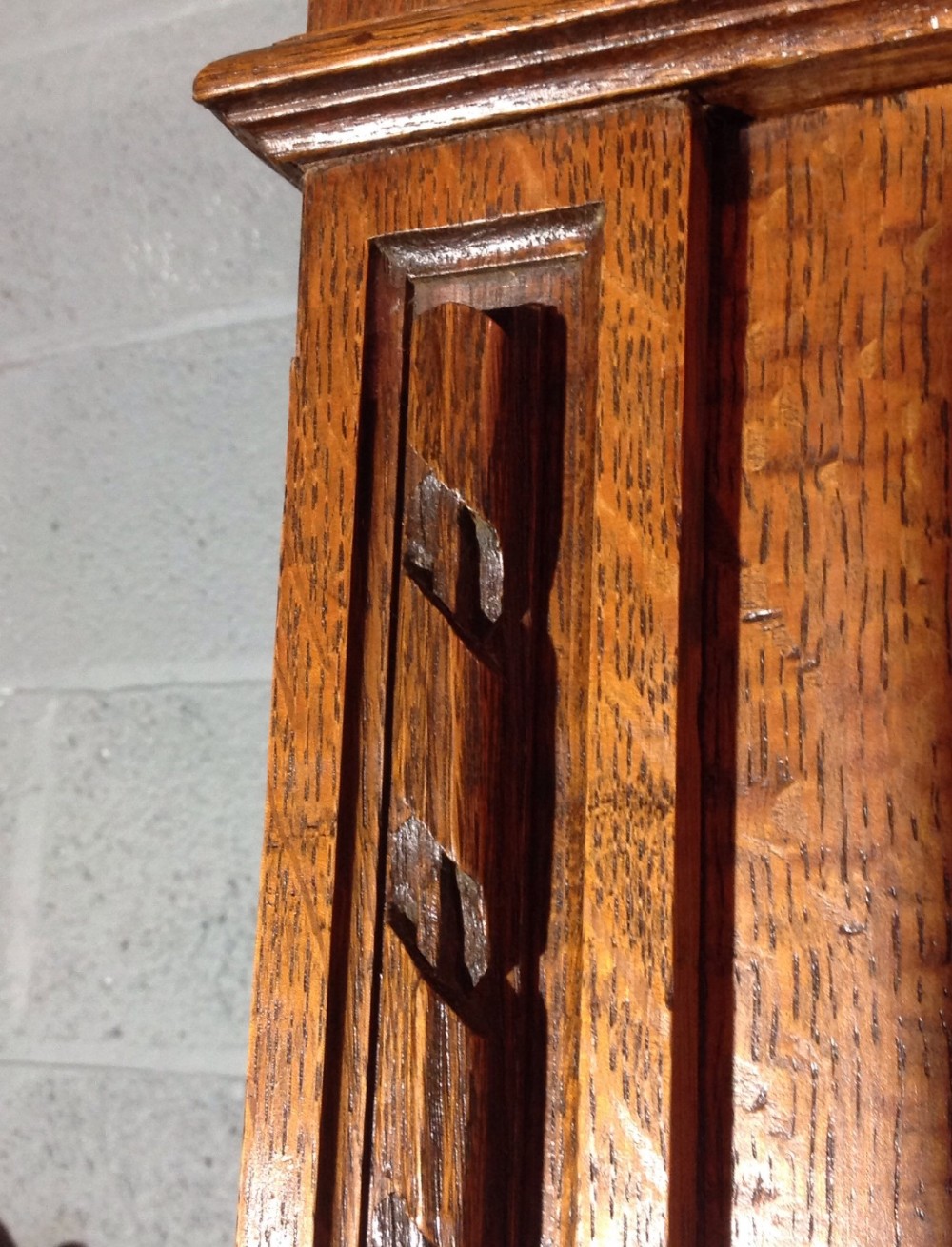 LARGE FRENCH OAK ARMOIRE View VI