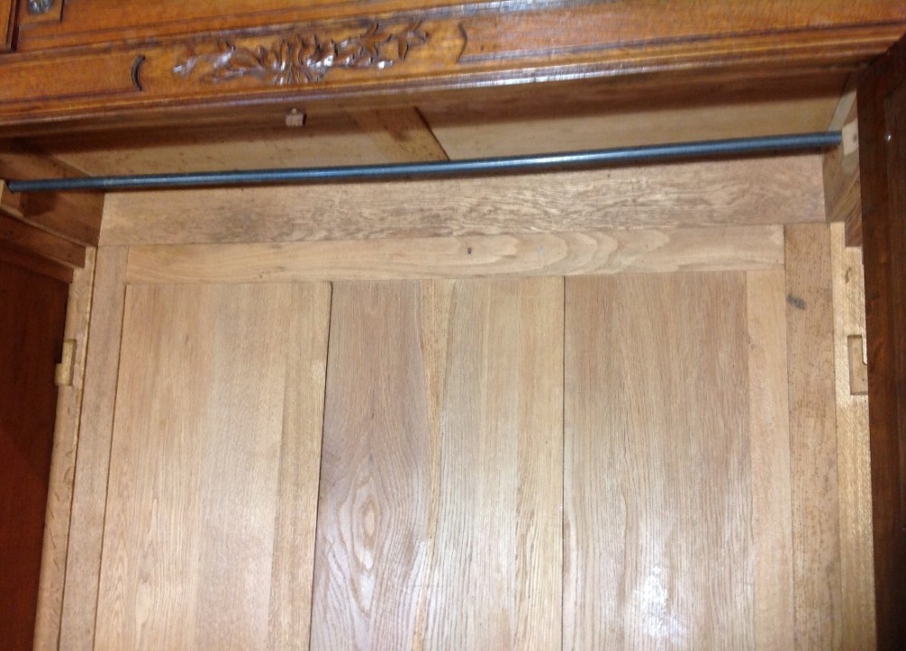 LARGE FRENCH OAK ARMOIRE View IX