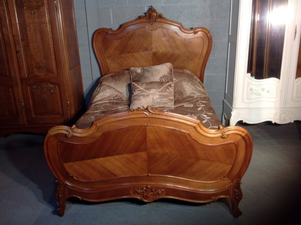 FRENCH WALNUT BED View IX