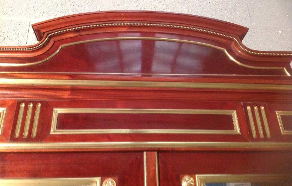 MAHOGANY FRENCH ARMOIRE View III