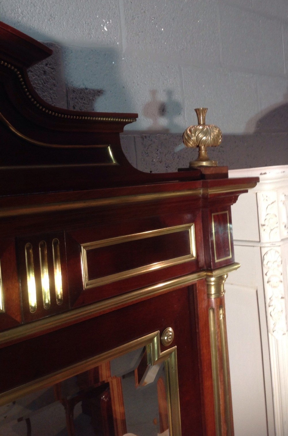 MAHOGANY FRENCH ARMOIRE View IX