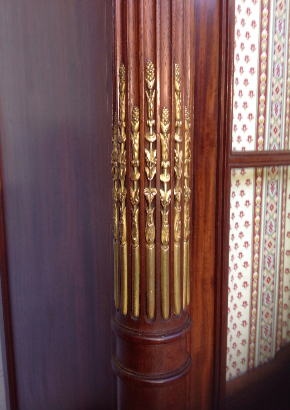 LARGE FRENCH MAHOGANY ARMOIRE  View VIII