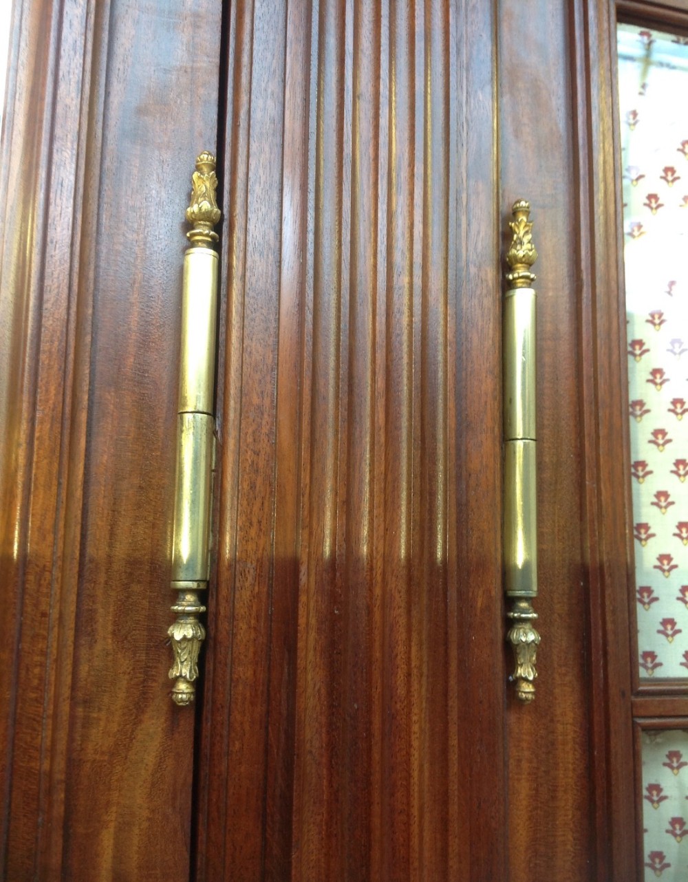 LARGE FRENCH MAHOGANY ARMOIRE  View XI