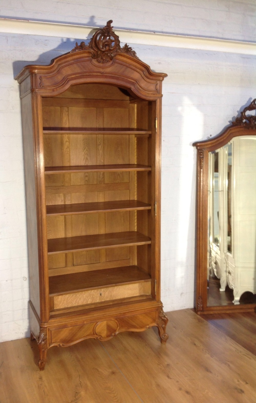 FRENCH WALNUT ARMOIRE View III