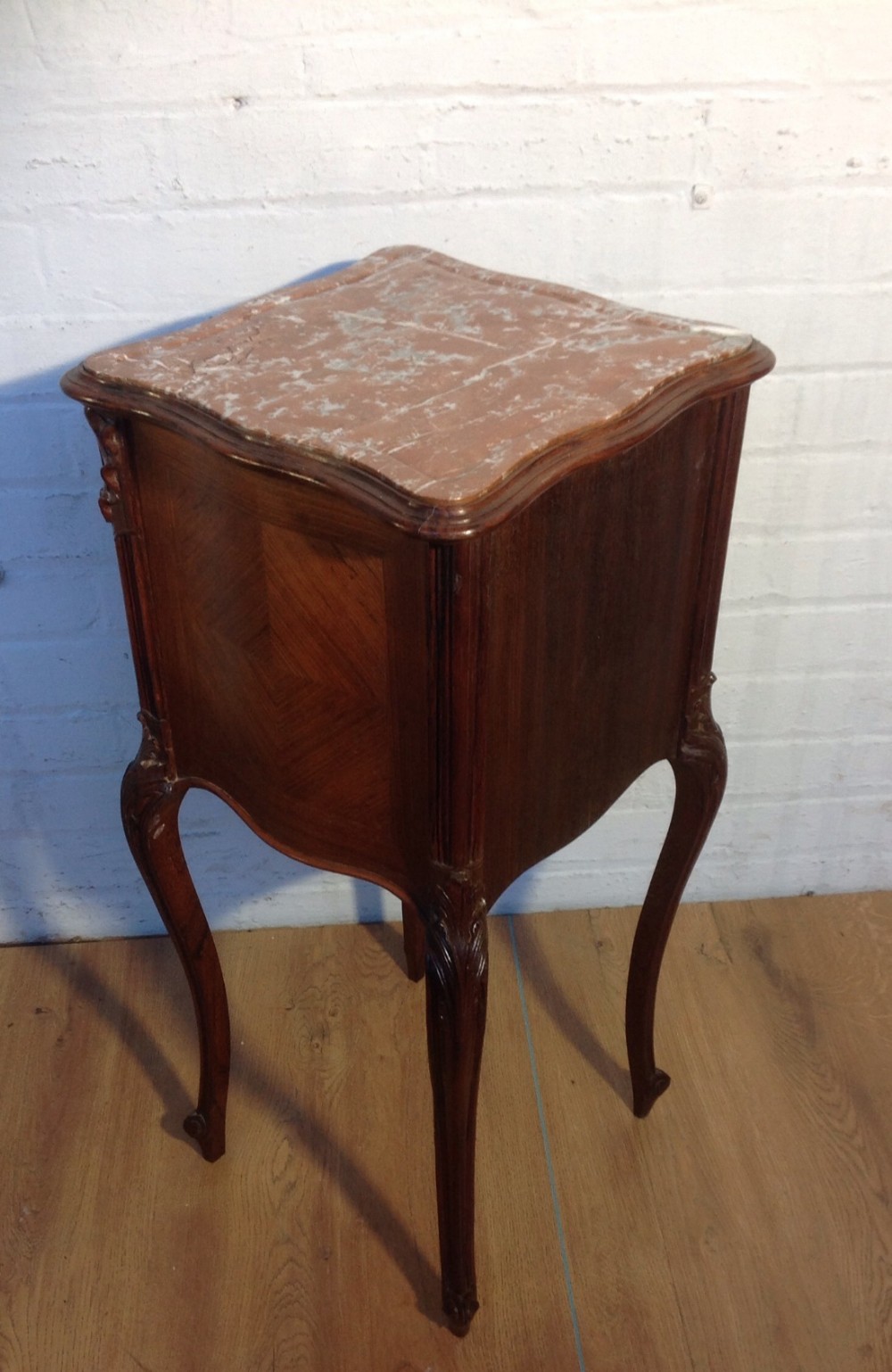 ROSEWOOD FRENCH BEDSIDE CABINET View III