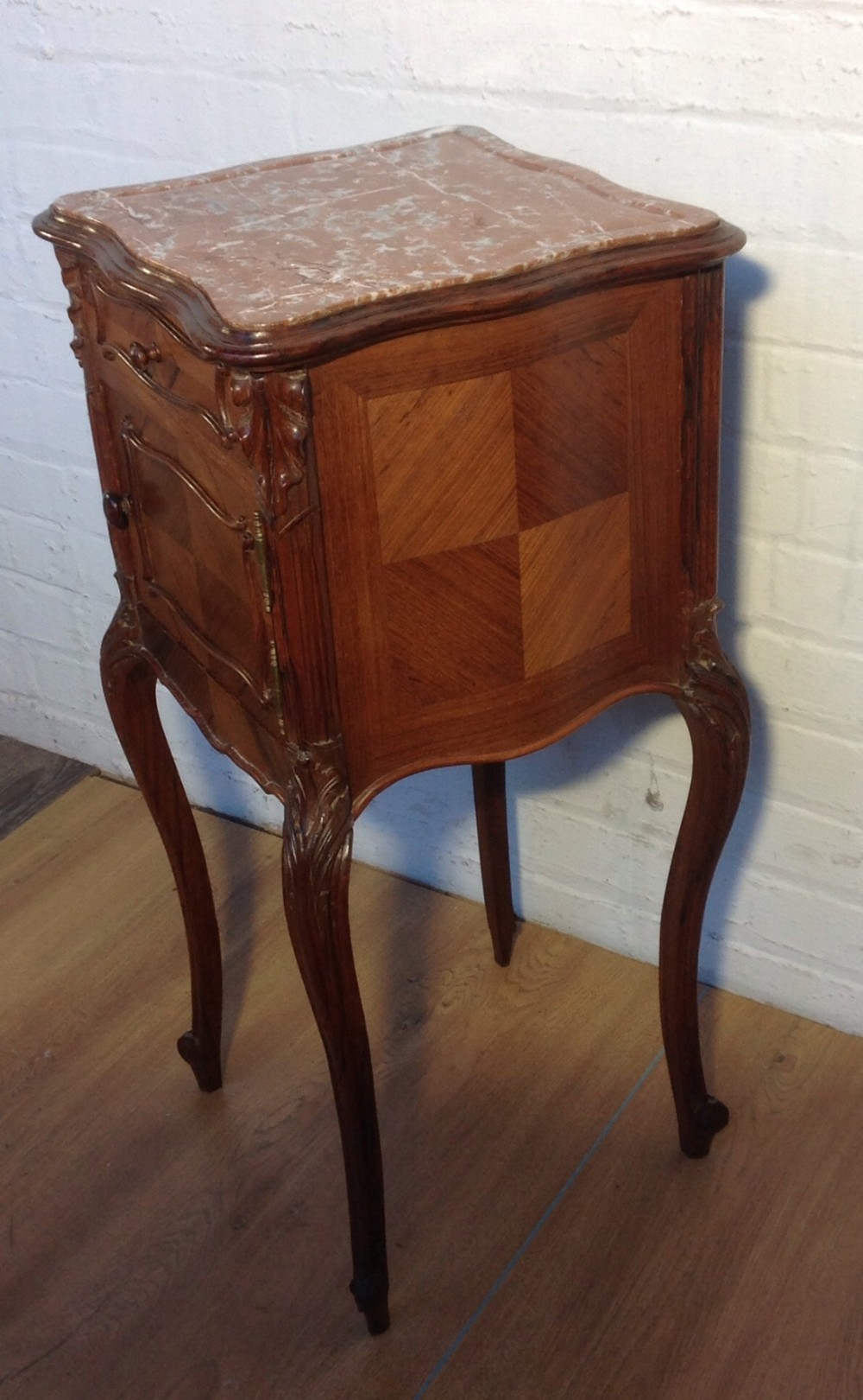 ROSEWOOD FRENCH BEDSIDE CABINET View V