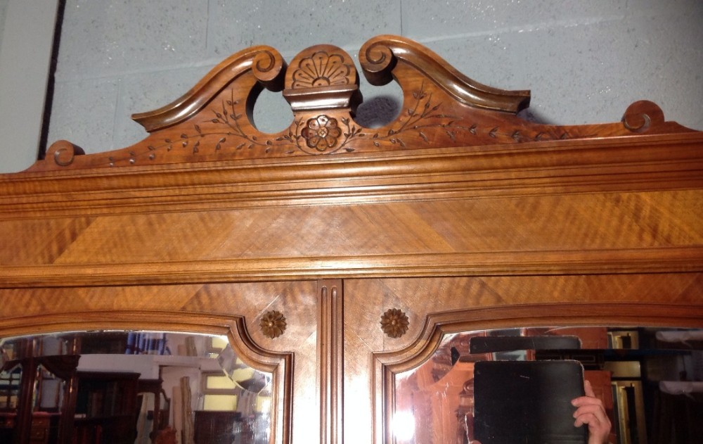 WALNUT FRENCH ARMOIRE View III