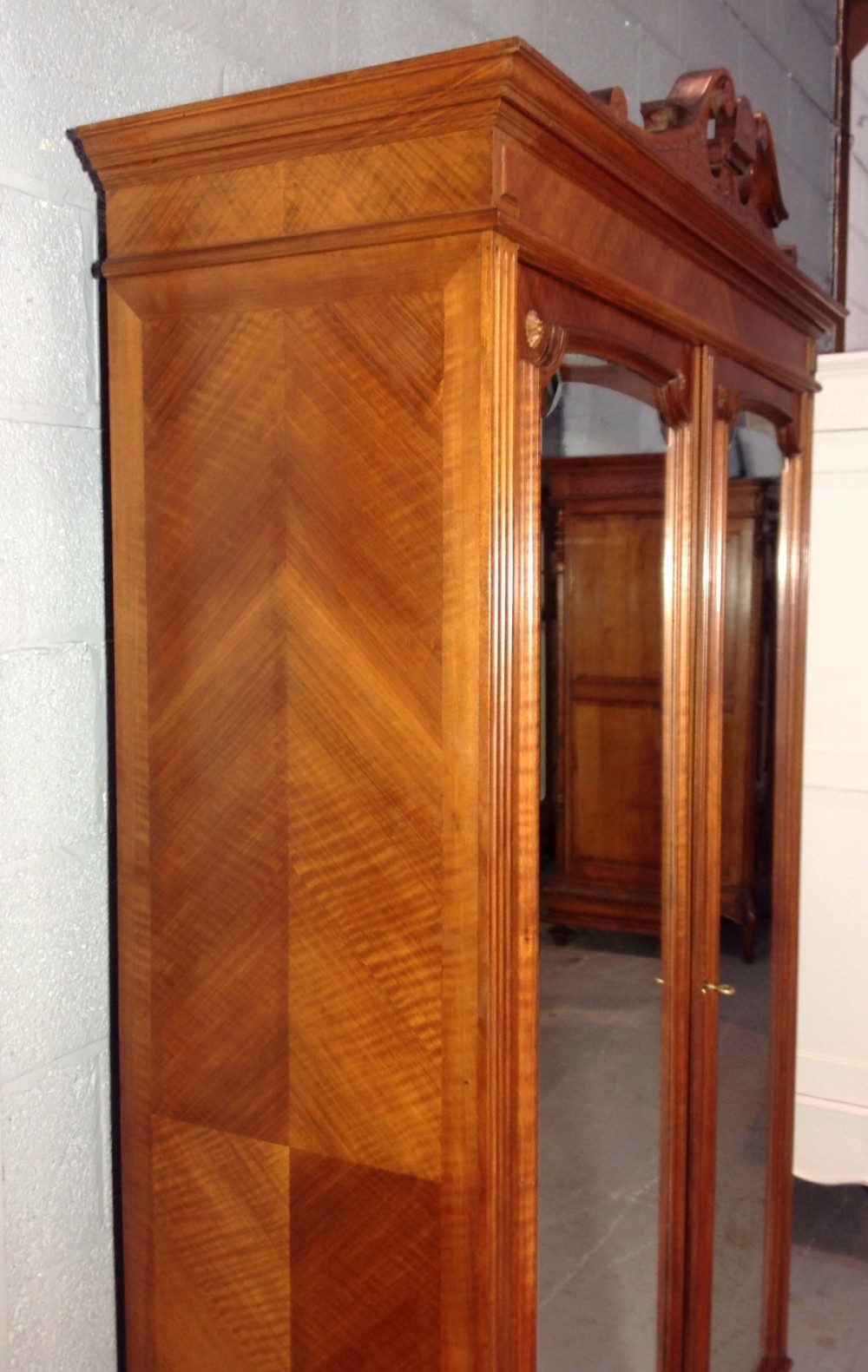 WALNUT FRENCH ARMOIRE View VII