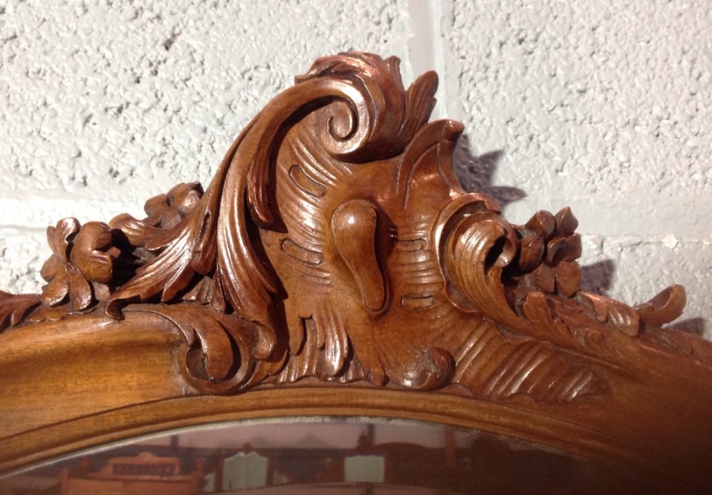 MAHOGANY FRENCH WASHSTAND DRESSING TABLE View II