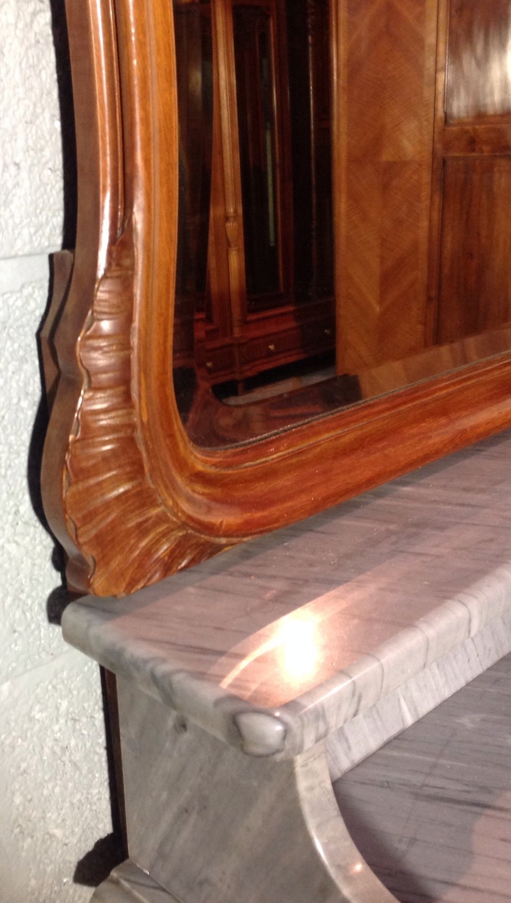 MAHOGANY FRENCH WASHSTAND DRESSING TABLE View III