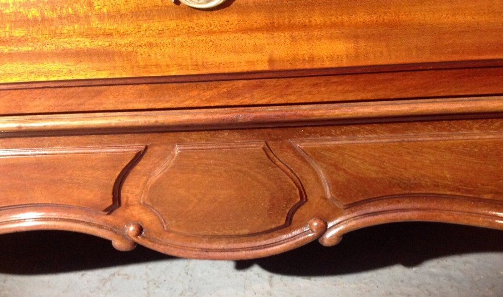 MAHOGANY FRENCH WASHSTAND DRESSING TABLE View VII