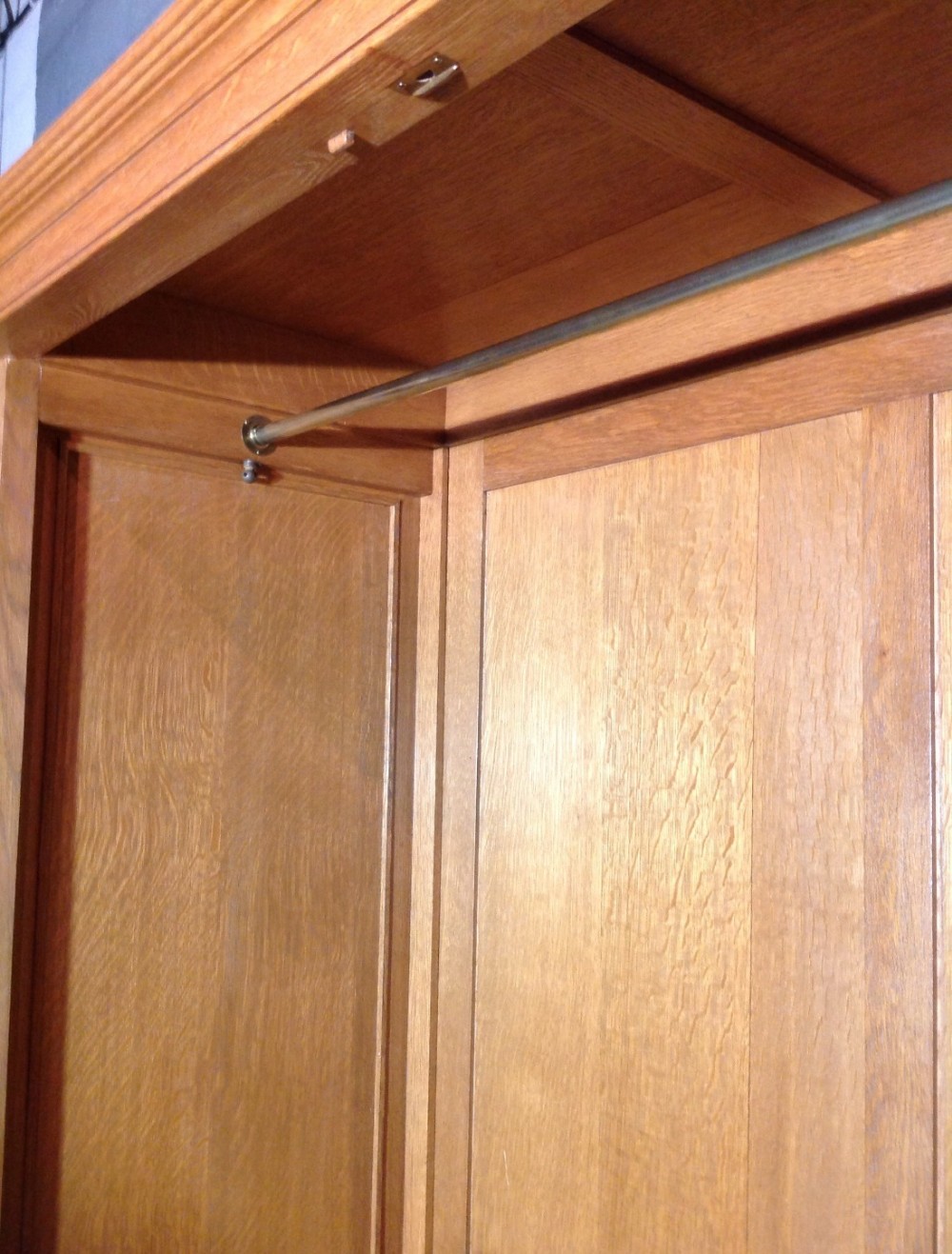 PAIR OF FRENCH OAK CABINETS. View IV
