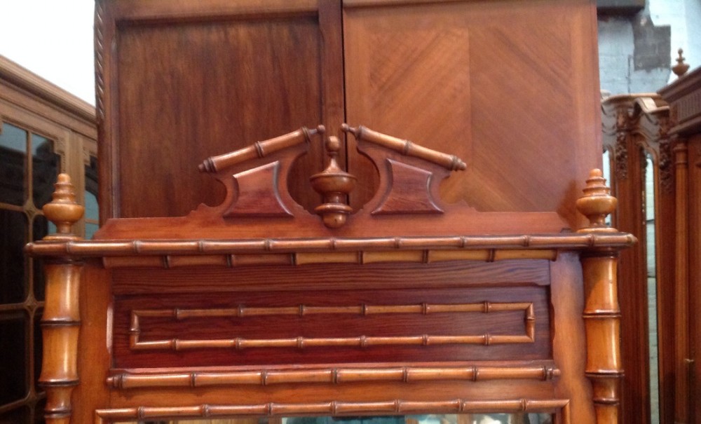 FRENCH FAUX BAMBOO MIRROR View V