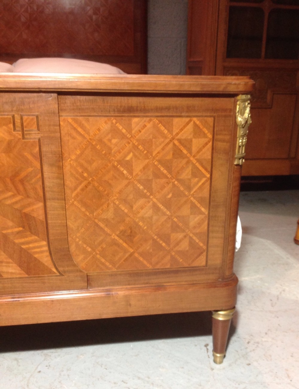 FRENCH INLAID  KINGSIZE BED  View II