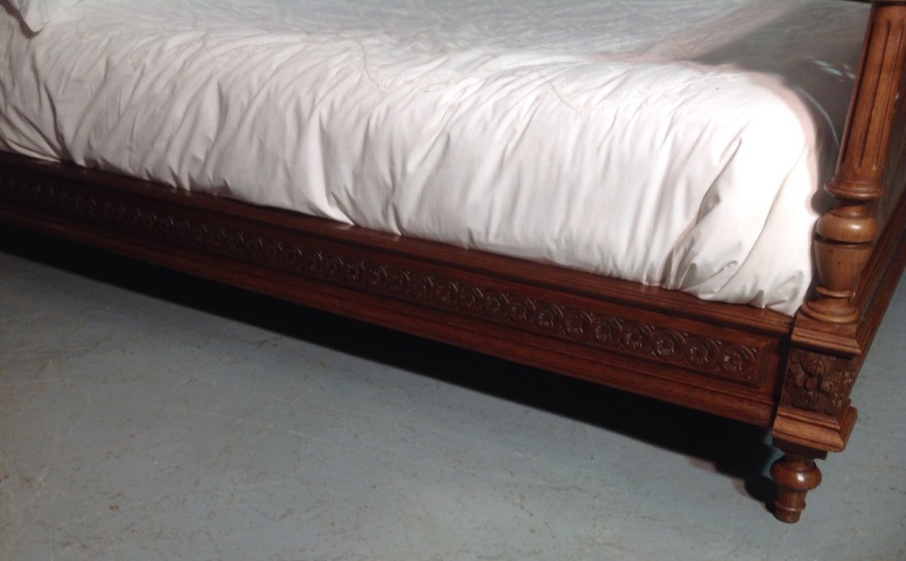 FRENCH OAK BRETON BED View IX