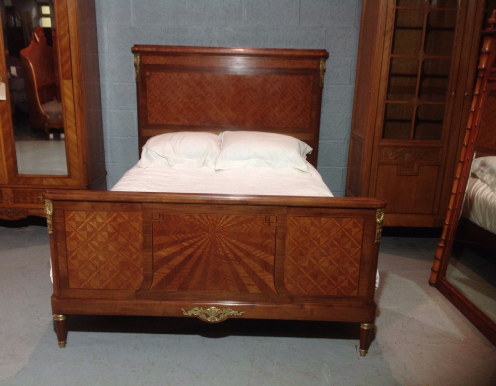 FRENCH INLAID  KINGSIZE BED  View X