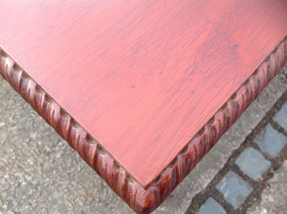 LARGE 14 SEATER MAHOGANY DINING TABLE View V