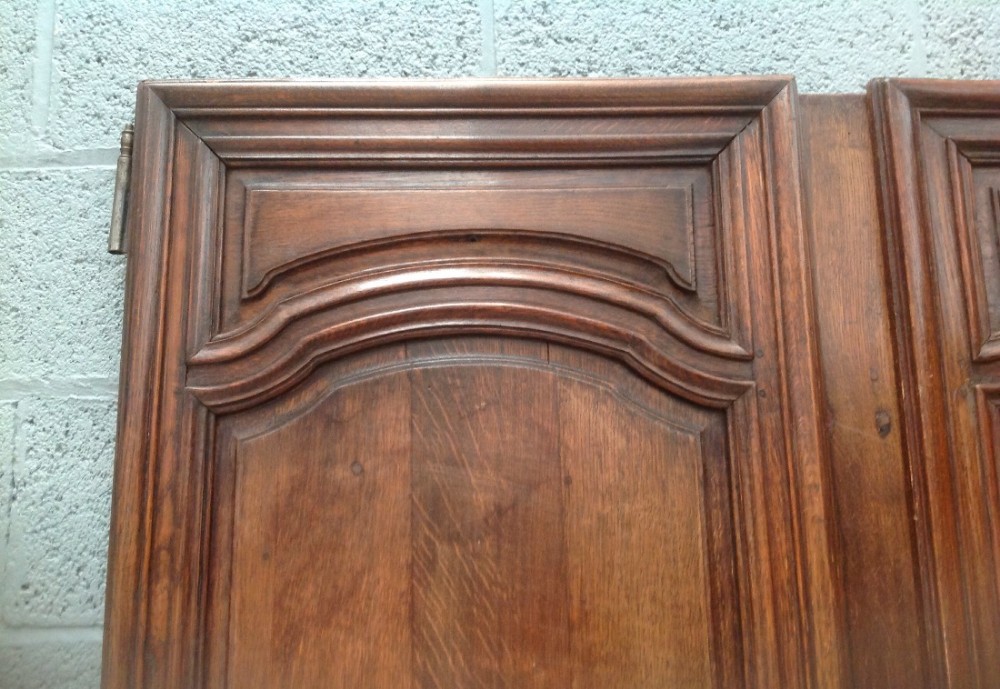 PAIR OF FRENCH OAK CUPBOARD DOORS View II