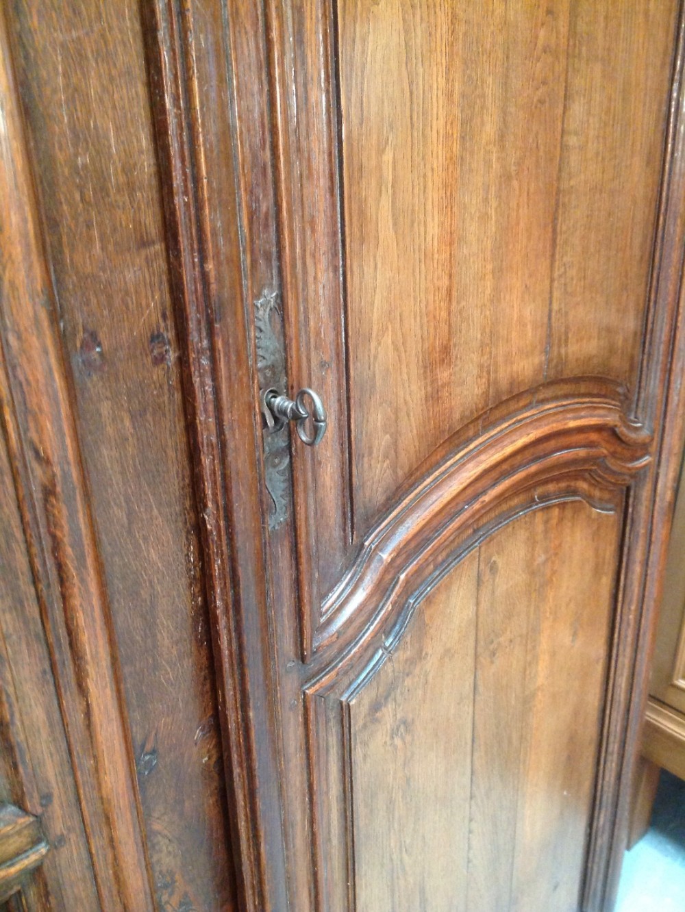 PAIR OF FRENCH OAK CUPBOARD DOORS View III