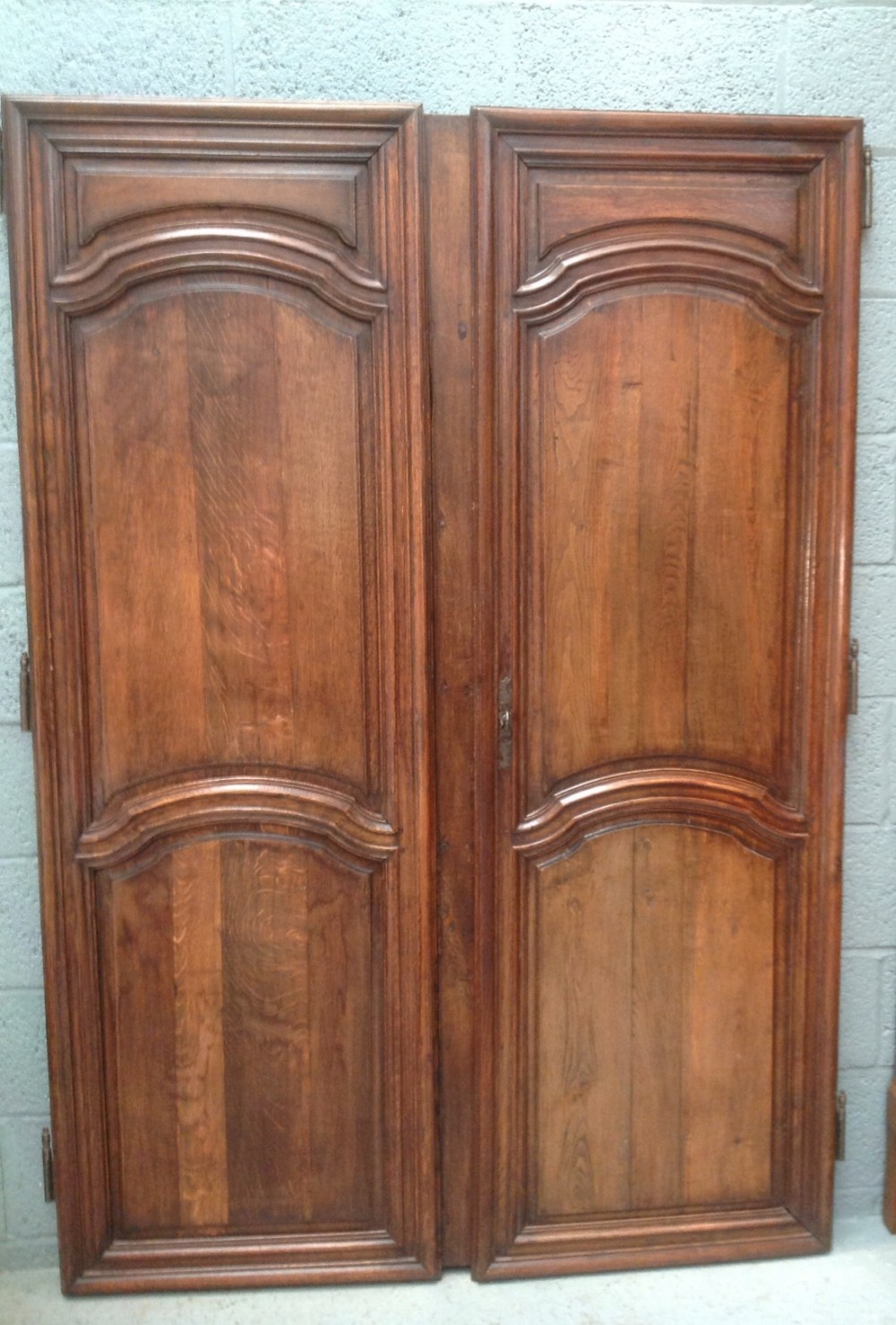 PAIR OF FRENCH OAK CUPBOARD DOORS View V