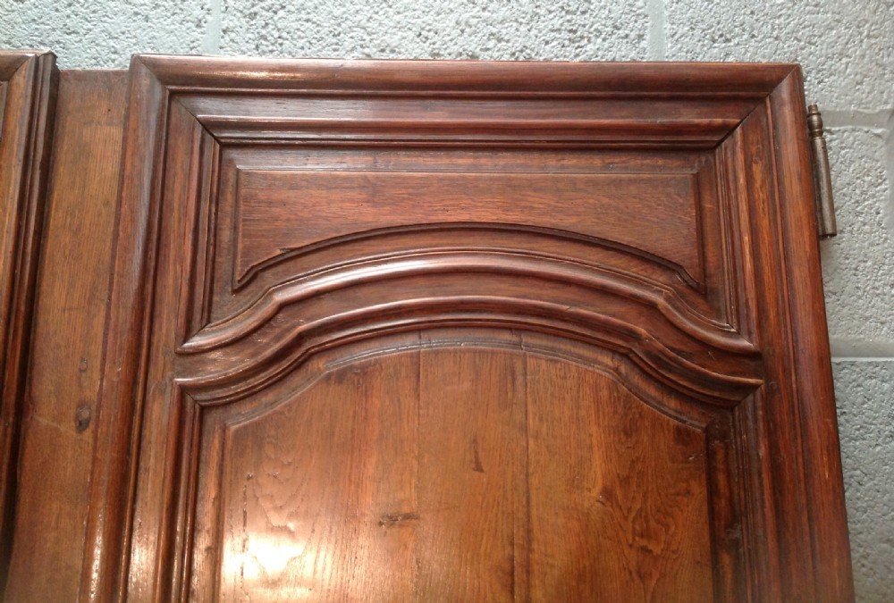 PAIR OF FRENCH OAK CUPBOARD DOORS View VI