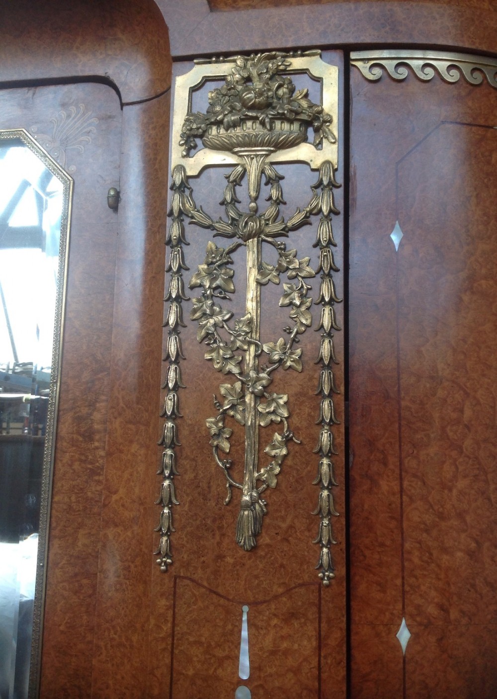 LARGE ART DECO FRENCH ARMOIRE View V