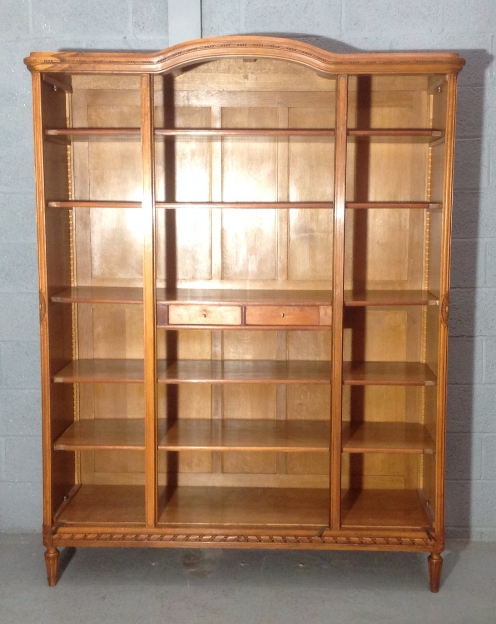 WALNUT FRENCH TRIPLE ARMOIRE View VI