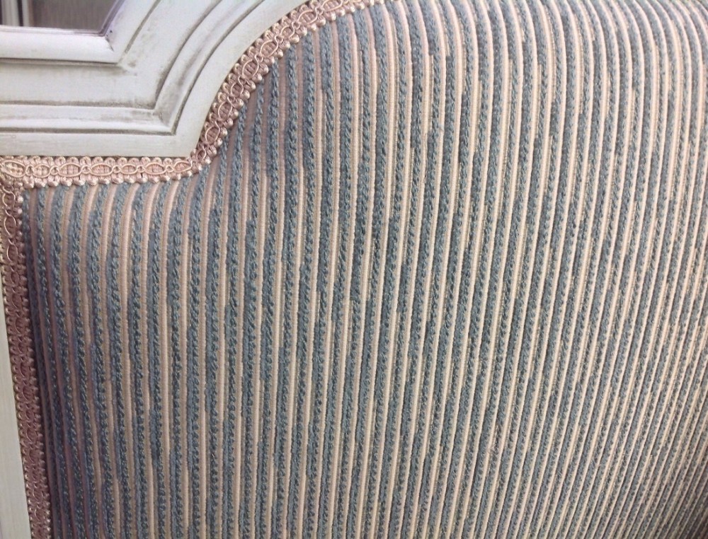PAIR OF FRENCH UPHOLSTERED SINGLE BEDS View IX