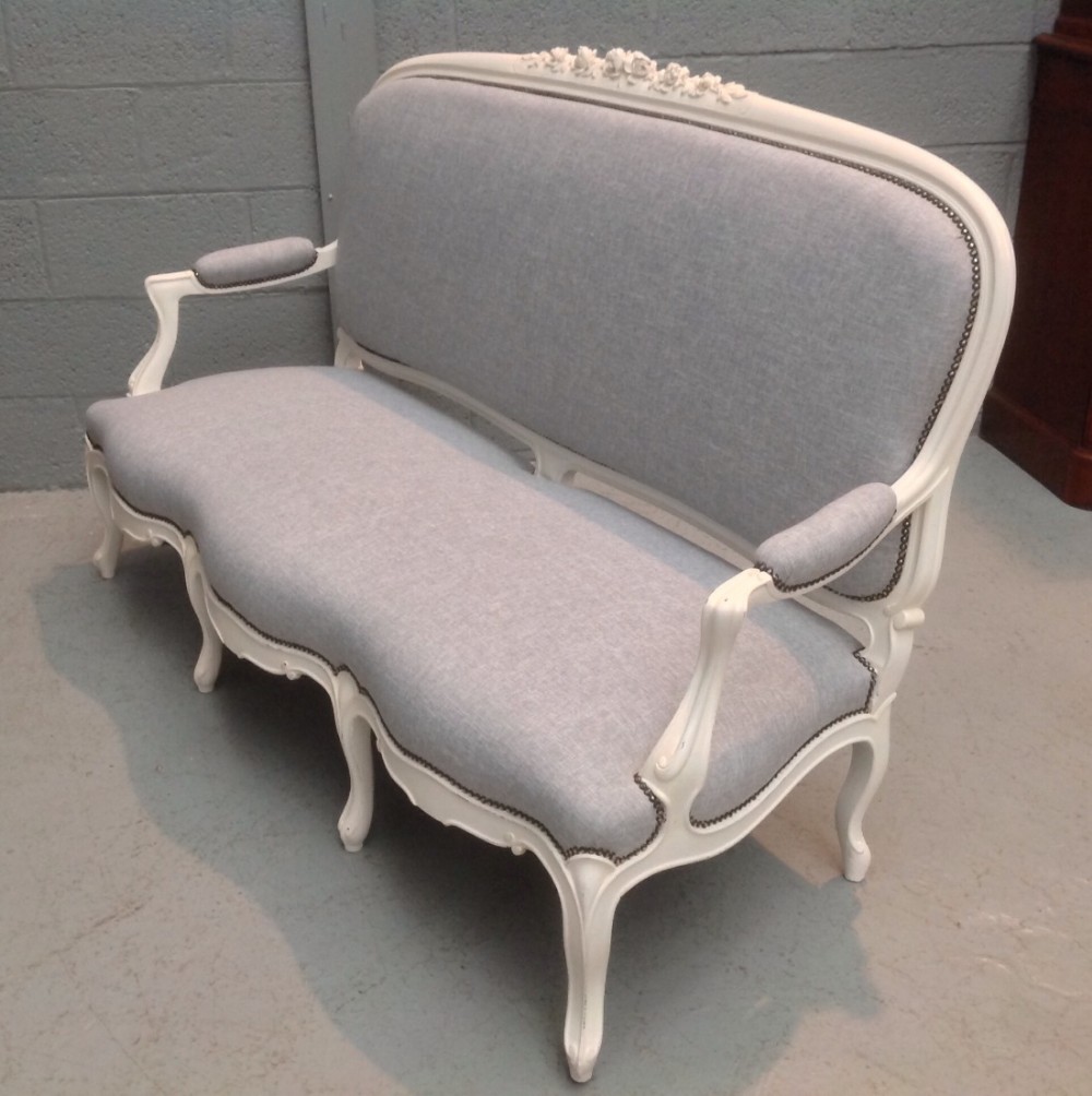 PAINTED FRENCH SOFA View VI