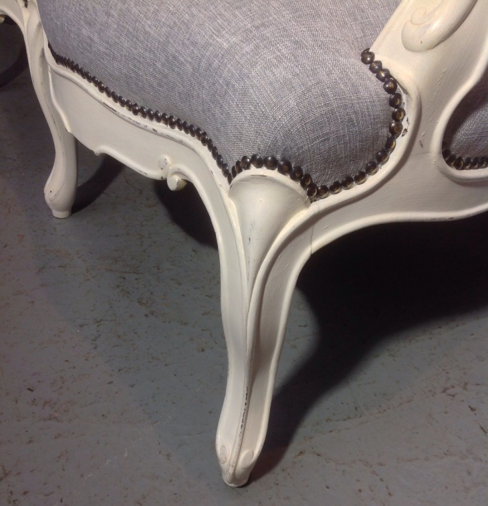PAINTED FRENCH SOFA View IX
