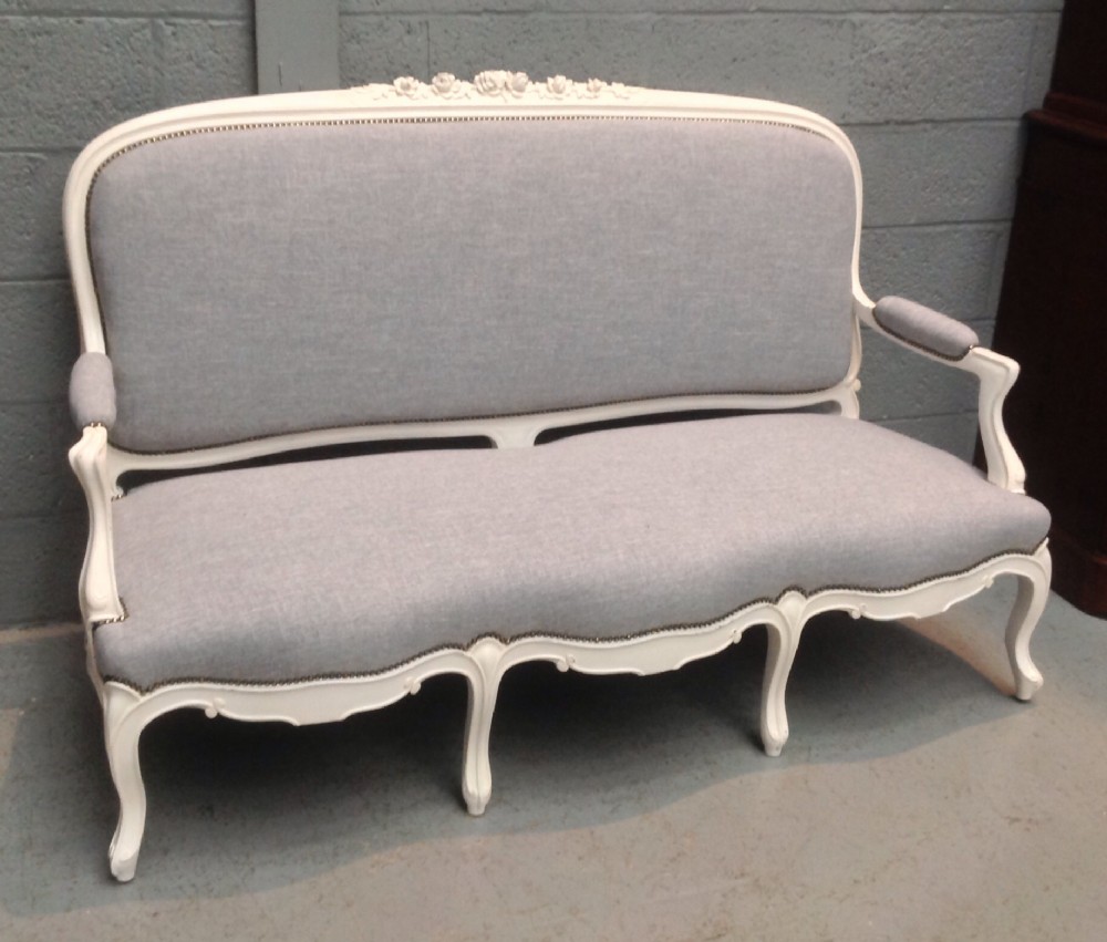 PAINTED FRENCH SOFA View XI