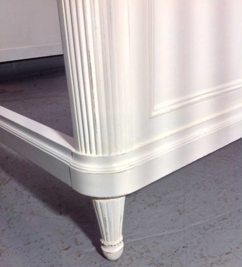 PAINTED FRENCH WALNUT BED View X