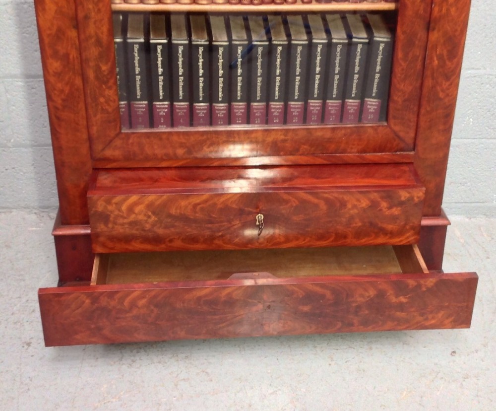 FRENCH WALNUT BOOKCASE View IV