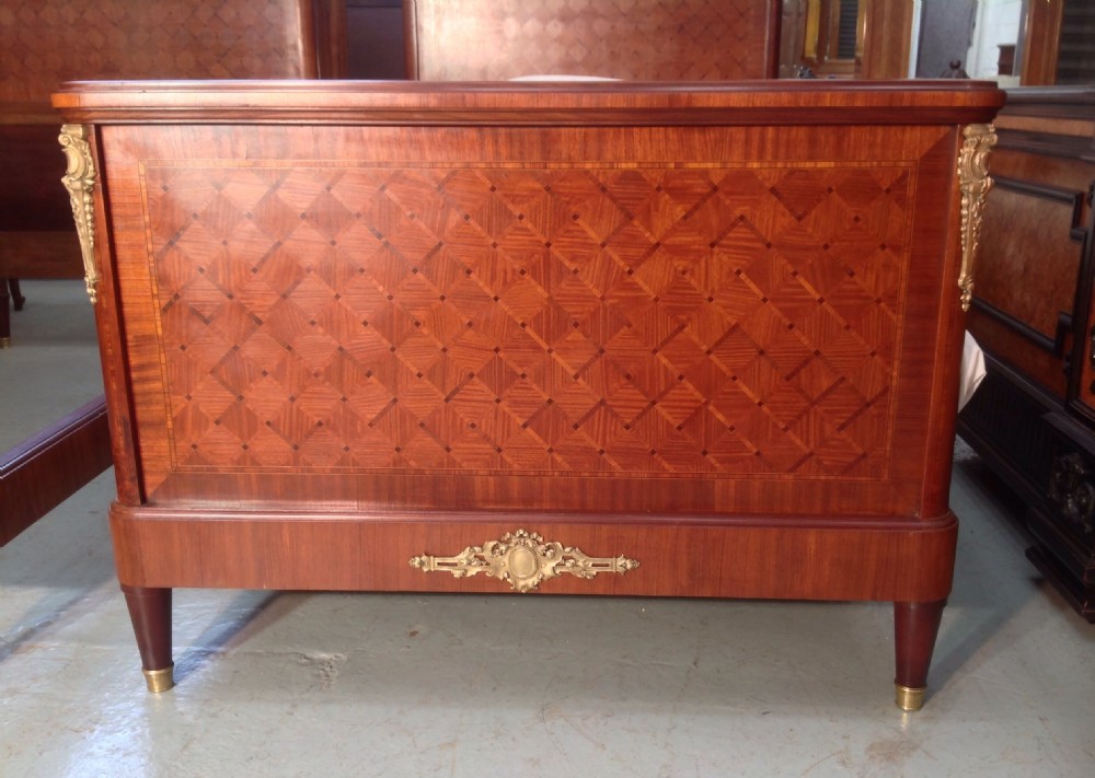 PAIR OF FRENCH INLAID SINGLE BEDS View III