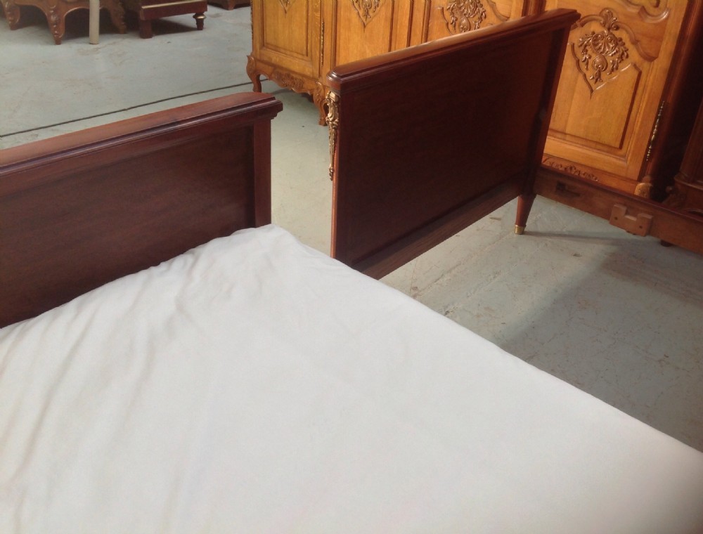 PAIR OF FRENCH INLAID SINGLE BEDS View VII