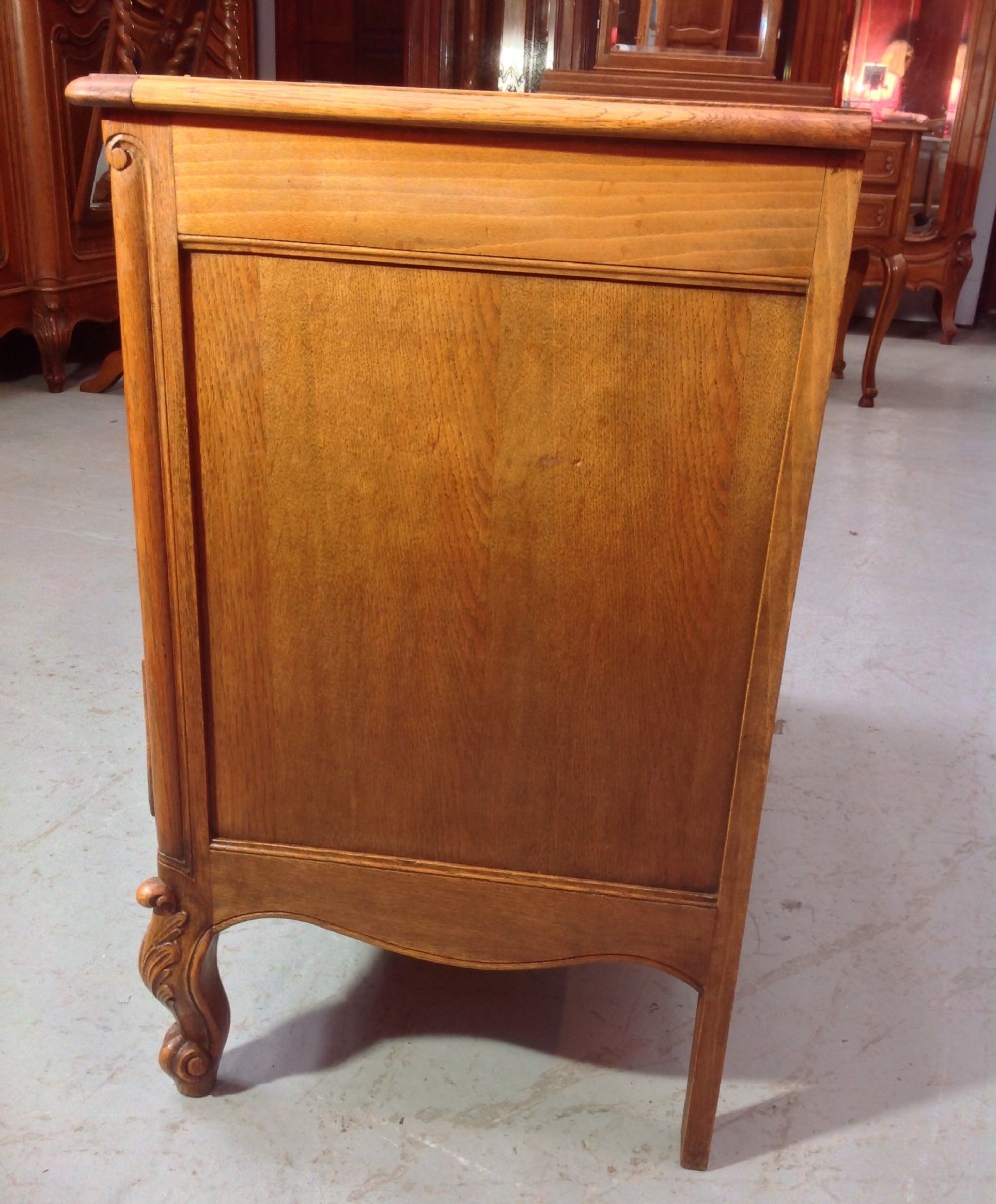 CARVED OAK FRENCH CHEST View IX