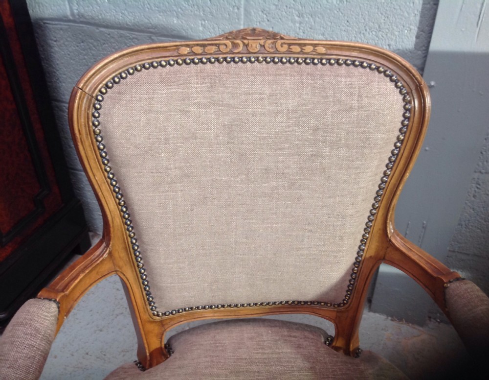 PAIR OF FRENCH ARMCHAIRS View X