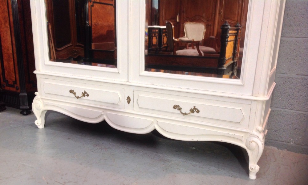 PAINTED FRENCH ARMOIRE View IV