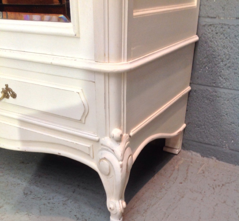 PAINTED FRENCH ARMOIRE View V