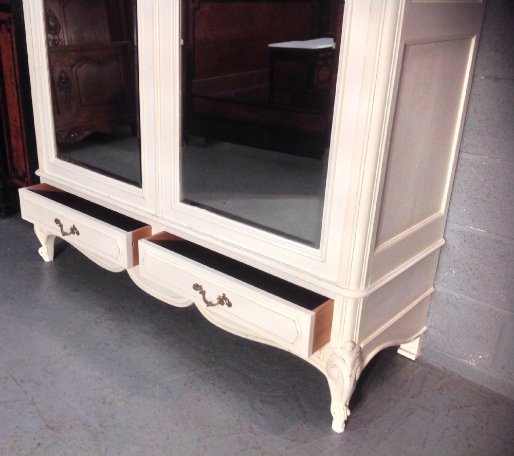 PAINTED FRENCH ARMOIRE View VII