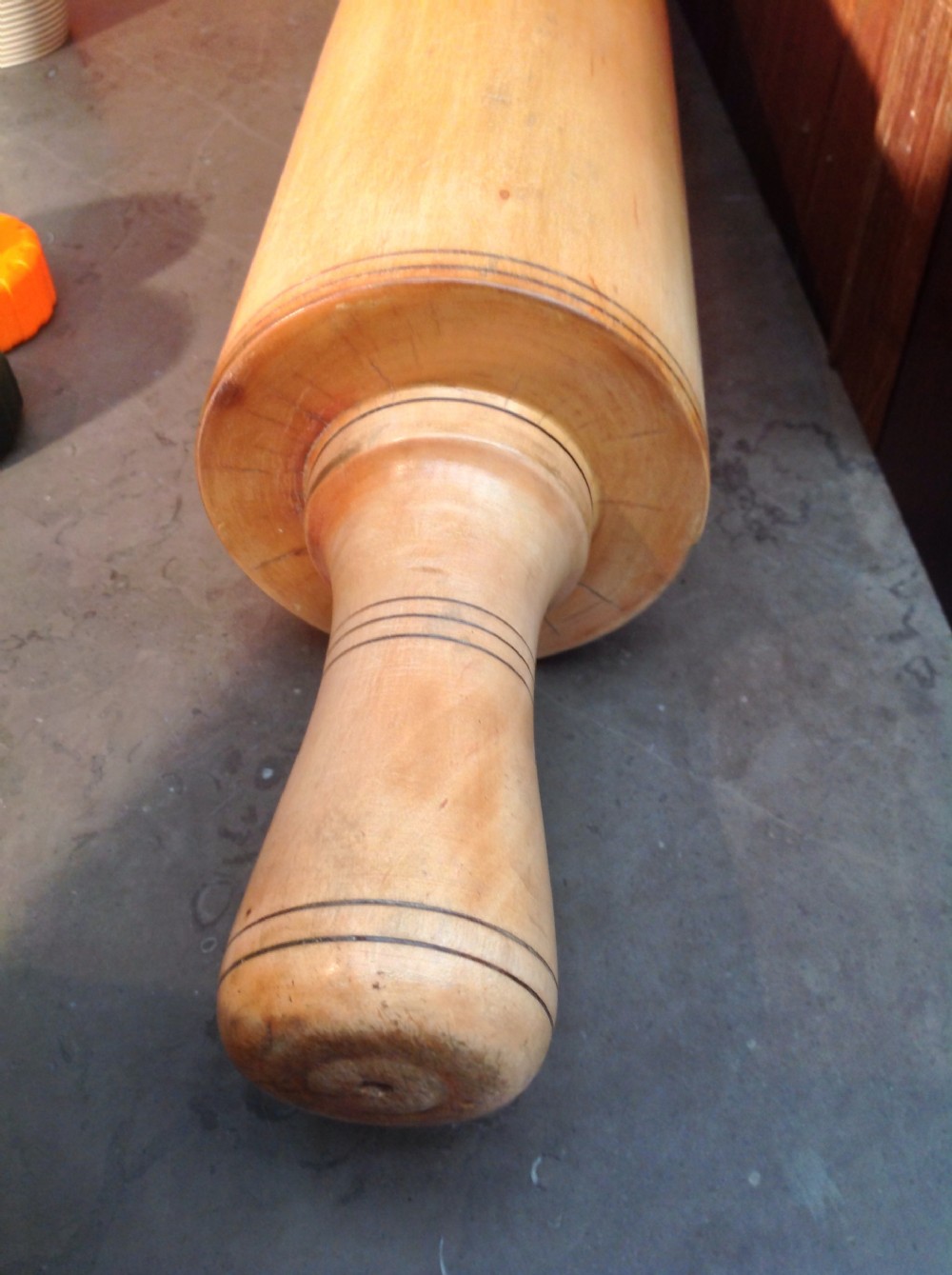 VERY LARGE ROLLING PIN View III