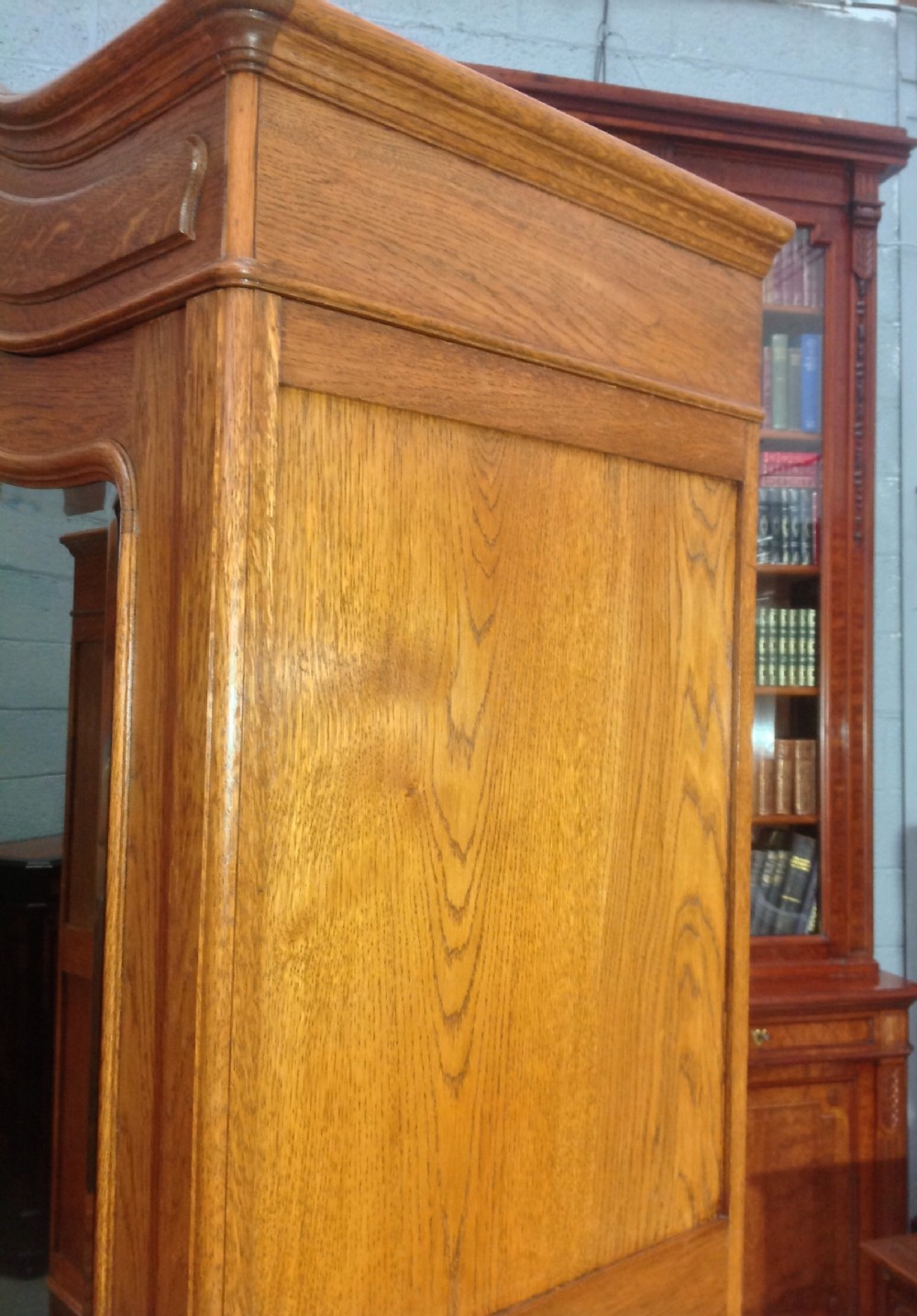 CARVED OAK FRENCH AMOIRE View VII