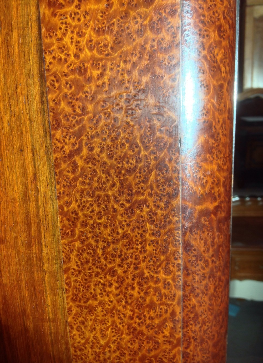 FRENCH AMBOYNA SINGLE ARMOIRE View VI